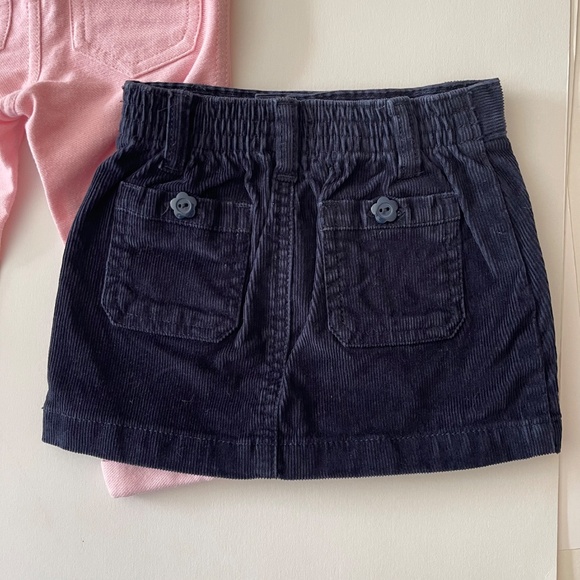 Old Navy Girls Corduroy Skirt & 2 pairs Jeggings  12-18 months - Picture 7 of 12